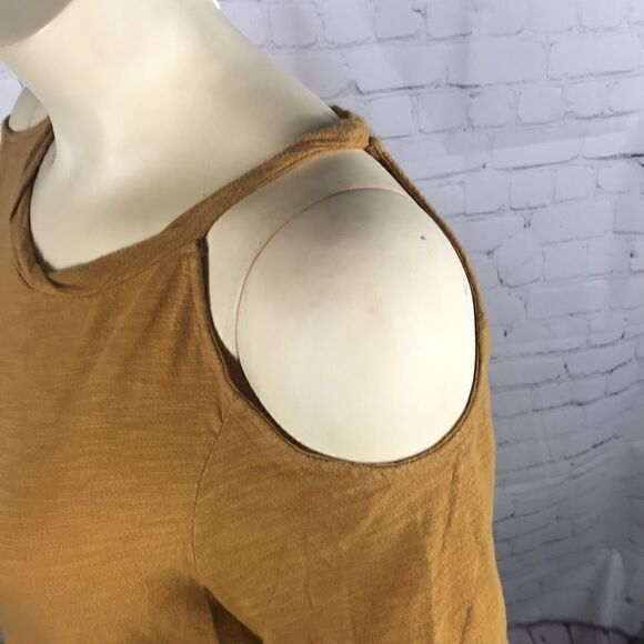 Anthropologie Maeve Bare Shoulder Tee XS EUC - Picture 4 of 6